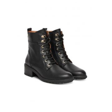 Botine dama -  piele naturala - negru - Botine dama -  piele naturala - negru -