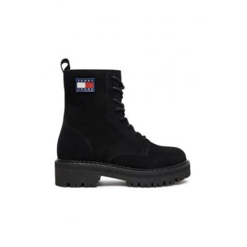 Botine dama -  piele naturala - negru - Botine dama -  piele naturala - negru -