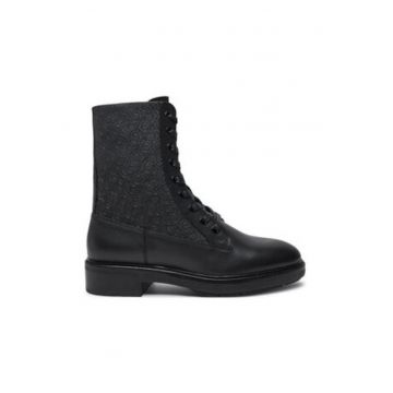 Botine dama -  piele naturala - negru - Botine dama -  piele naturala - negru -
