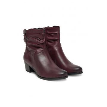 Botine dama -  visiniu Botine dama -  visiniu