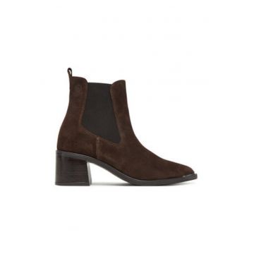 Botine pentru femei -  piele naturala - maro Botine pentru femei -  piele naturala - maro