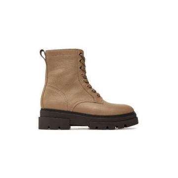 Botine si ghete  din piele naturala bej
