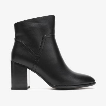 Botine dama din Piele Ecologica CRL0663 Negru