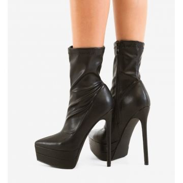 Botine dama Kazmire Negre