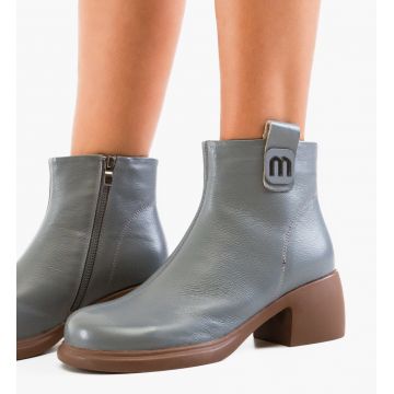 Botine dama Safta Gri