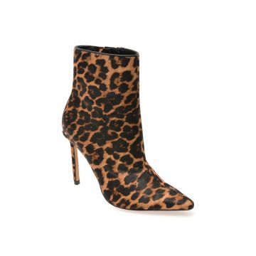 Botine elegante ALDO maro, GUAVABERRY 967, din piele naturala