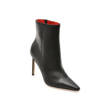Botine elegante ALDO negre, GUAVABERRY 001, din piele naturala