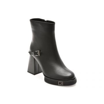 Botine EPICA negre, 202752, din piele naturala Botine EPICA negre, 202752, din piele naturala