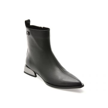 Botine FLAVIA PASSINI negre, 55773, din piele naturala