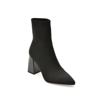 Botine FLAVIA PASSINI negre, AC5946, din material textil