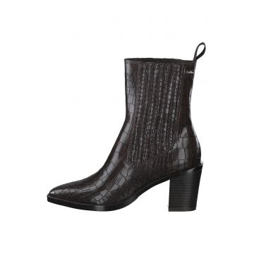 Botine cu aspect de piele de crocodil Botine cu aspect de piele de crocodil