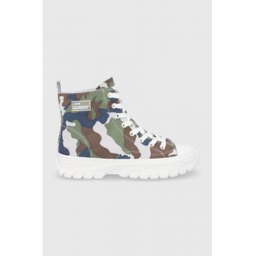 GOE Botine femei, cu toc plat GOE Botine femei, cu toc plat